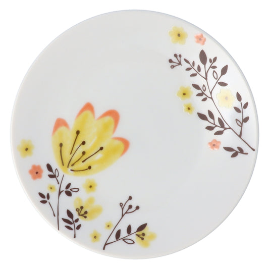 Medium plate for yellow flowers