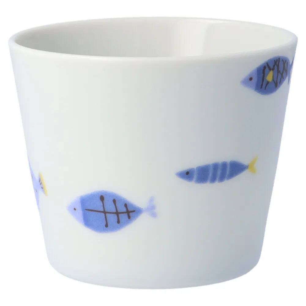 Harekutani Blue fish Free Cup