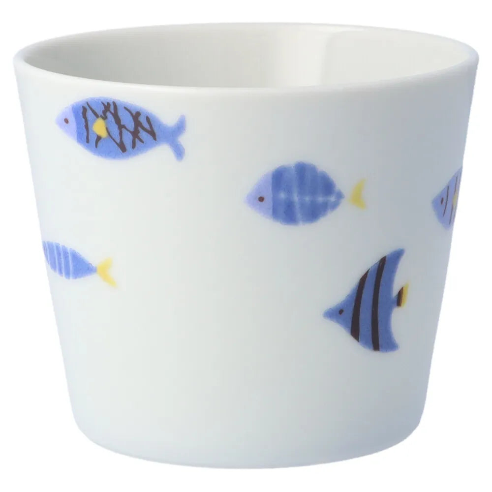 Harekutani Blue fish Free Cup