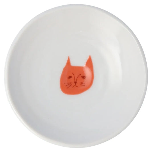 Harekutani Cat Small Plate(sauce plate)