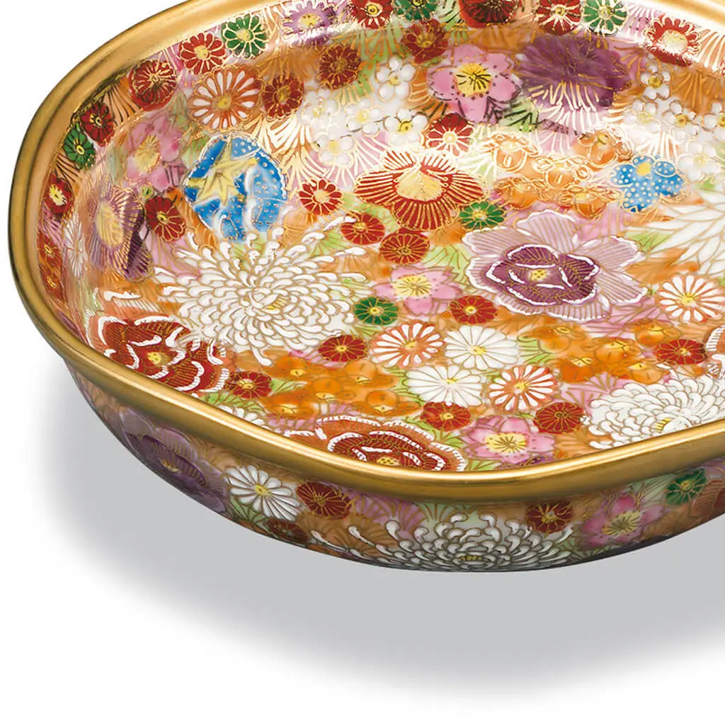 Kutani Golden Hanazume Bowl