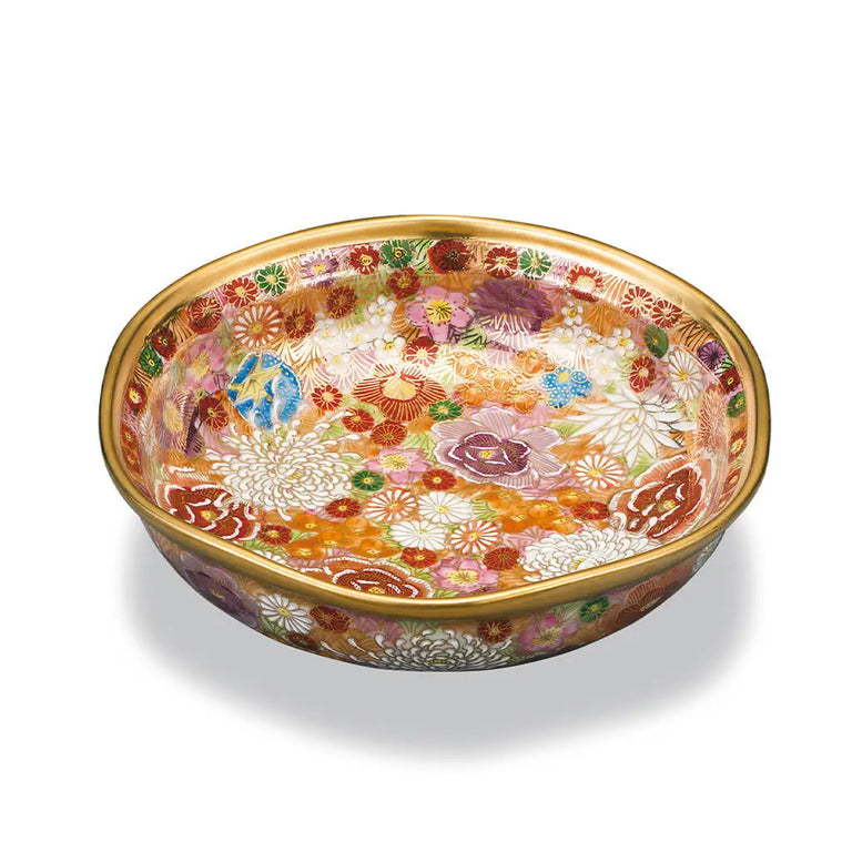 Kutani Golden Hanazume Bowl