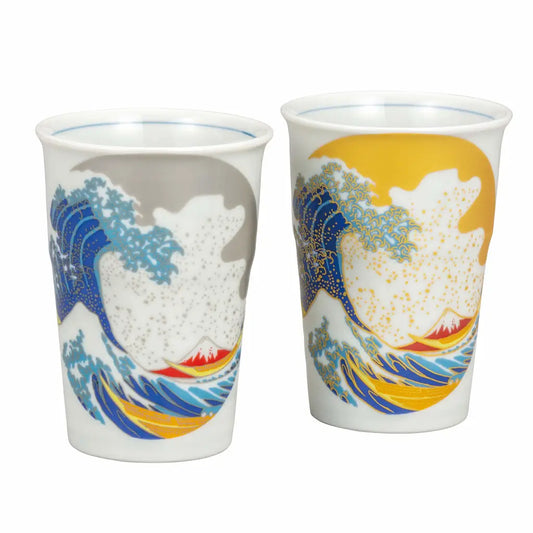 Kutani Hokusai Free Cup