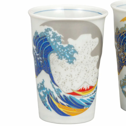 Kutani Hokusai Free Cup