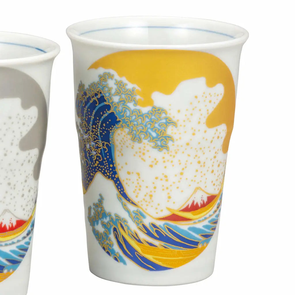 Kutani Hokusai Free Cup