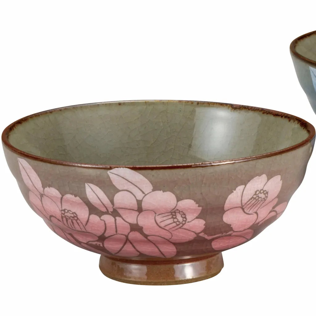 Kutani Silver Pattern Ginsai Rice Bowl