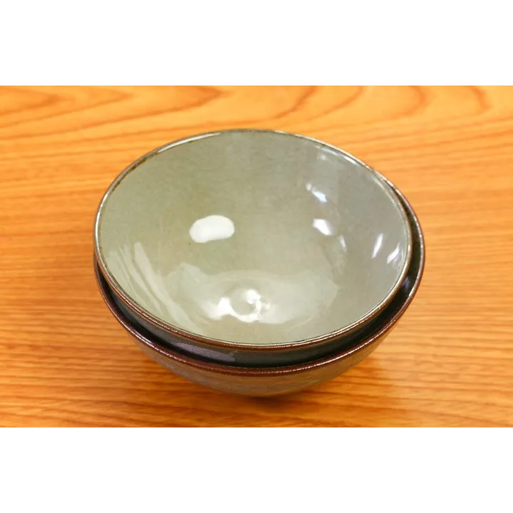 Kutani Silver Pattern Ginsai Rice Bowl