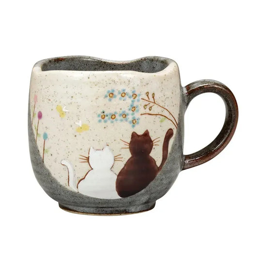 Kutani Mug “Hidamari Iroe Yu” (Sunny Spot )