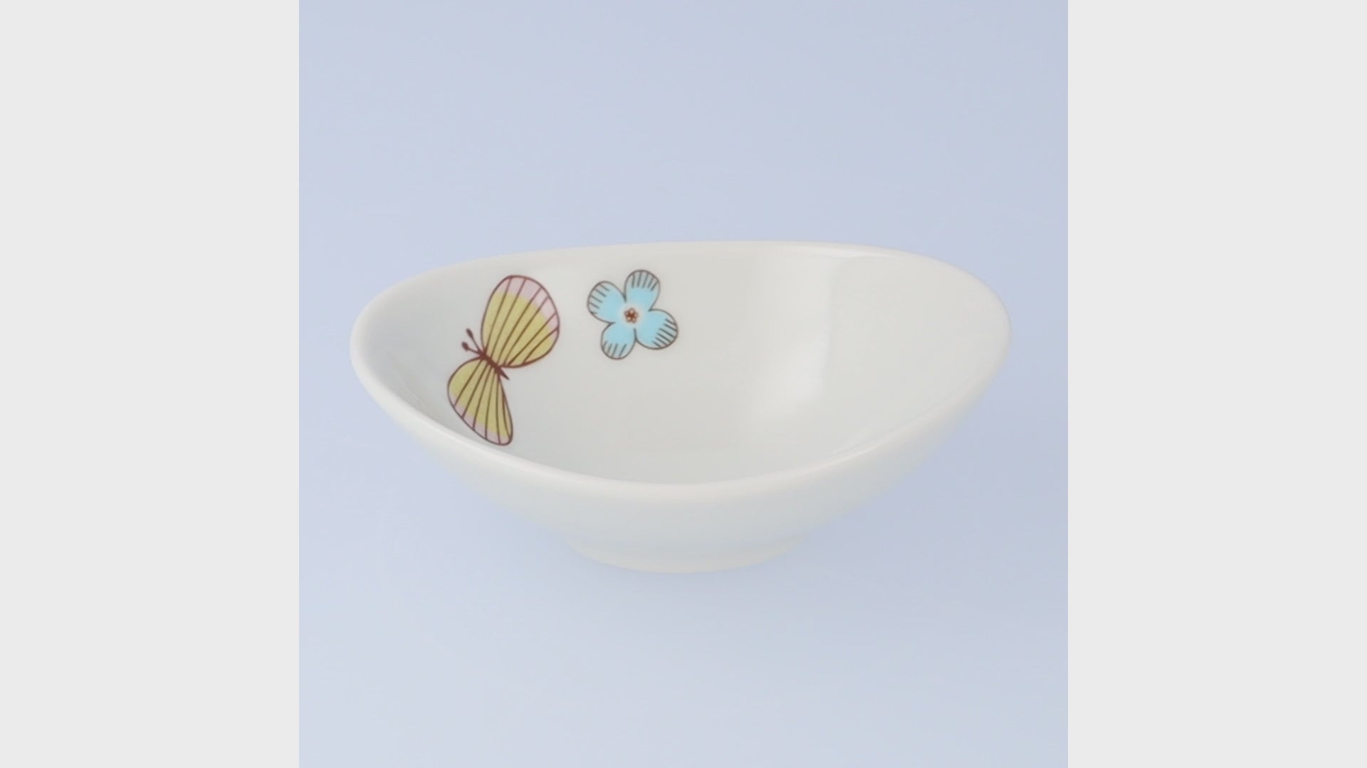Harekutani Butterfly (blue) Small Bowl