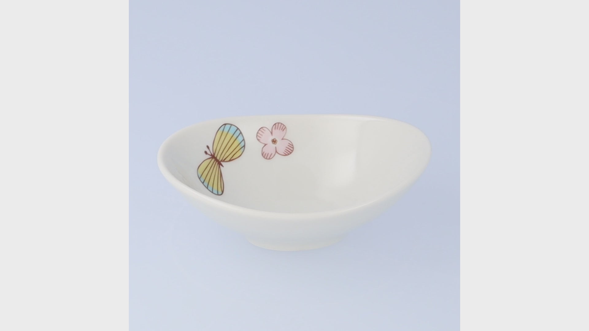 Harekutani Butterfly (pink) Small Bowl