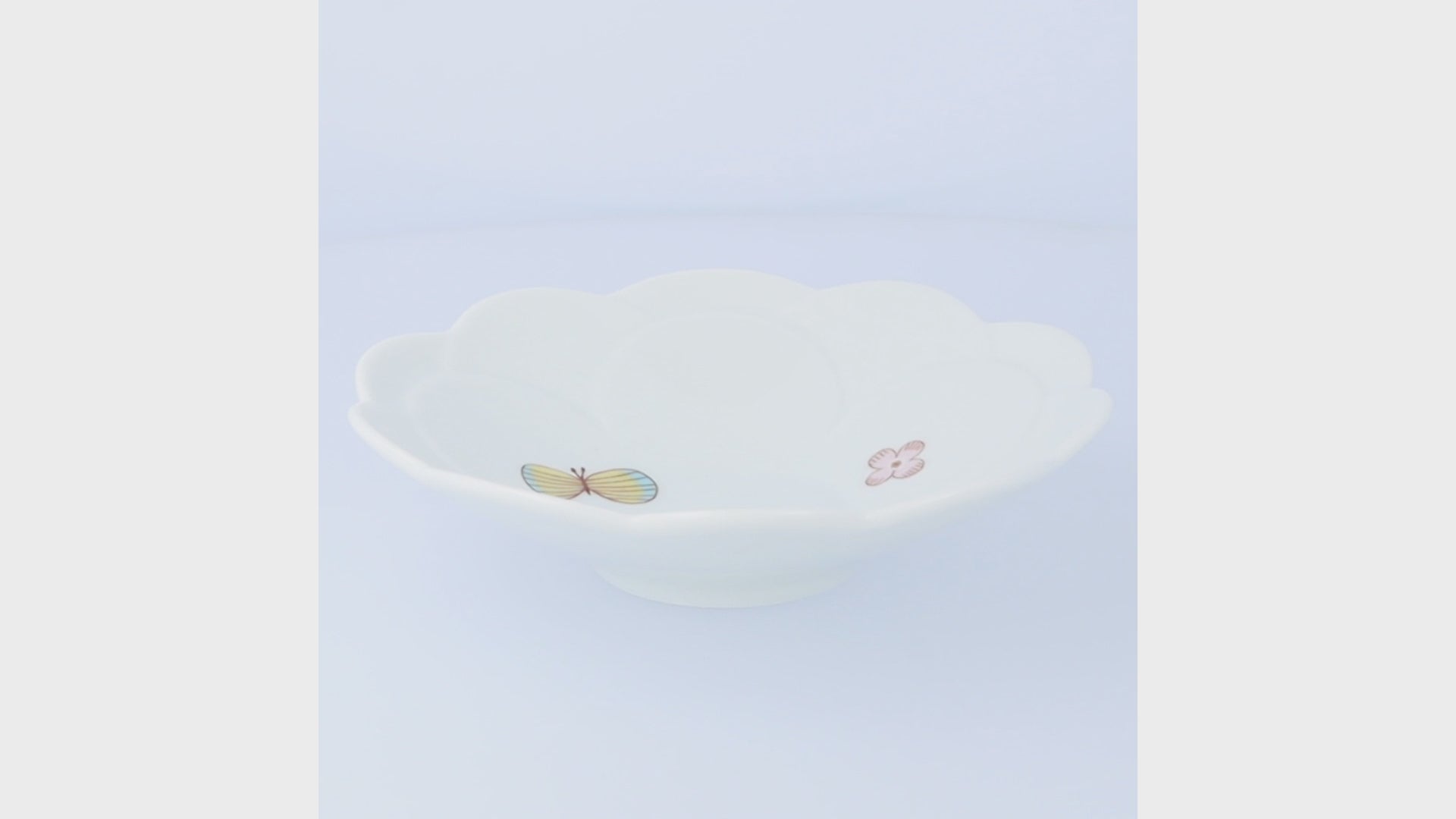 Harekutani Butterfly (pink) Bowl