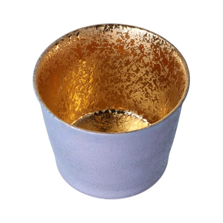 Soukyu Kiln Kutani Gold Pattern Kinsai Free Cup