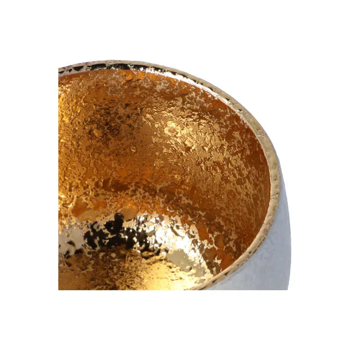 Soukyu Kiln Kutani Gold Pattern Kinsai Guinomi Sake Cup