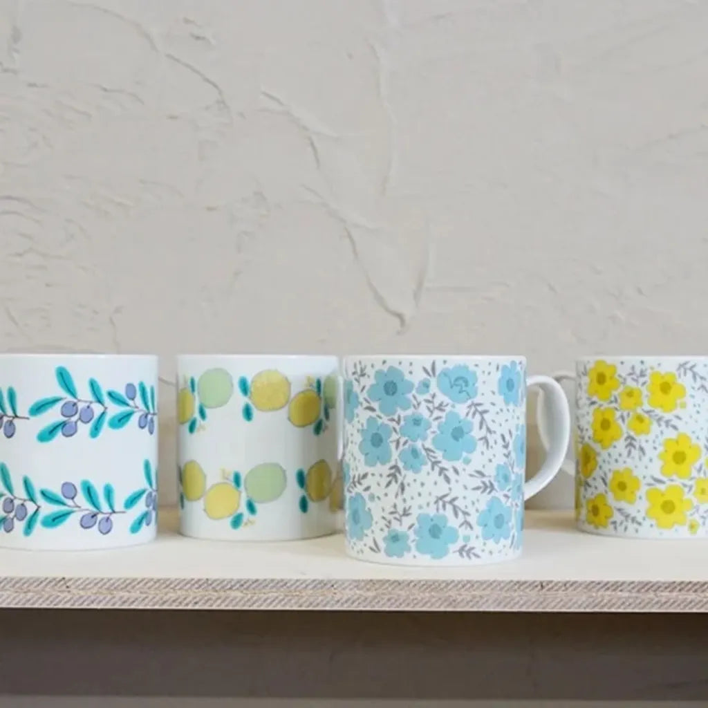 Harekutani Flower (Yellow) Mug